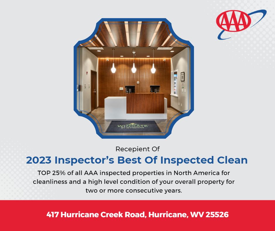 Wingate - We are pleased to announce that AAA has honored us with the ...
