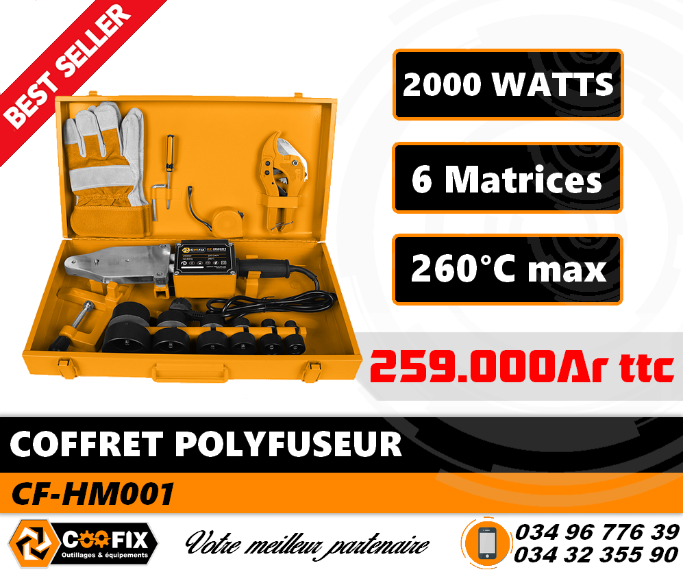 Coofix Madagascar - [ BEST-SELLER COOFIX ] Coffret polyfuseur PPR pour ...