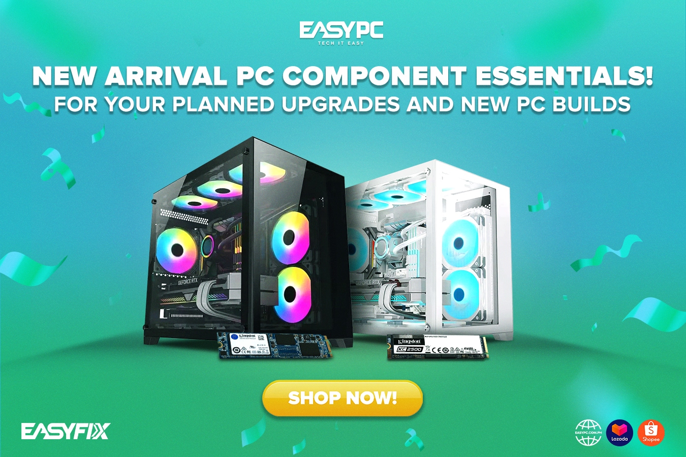 EASY PC - Check out our NEW Arrival Galax PC Case as well as our MSI ...