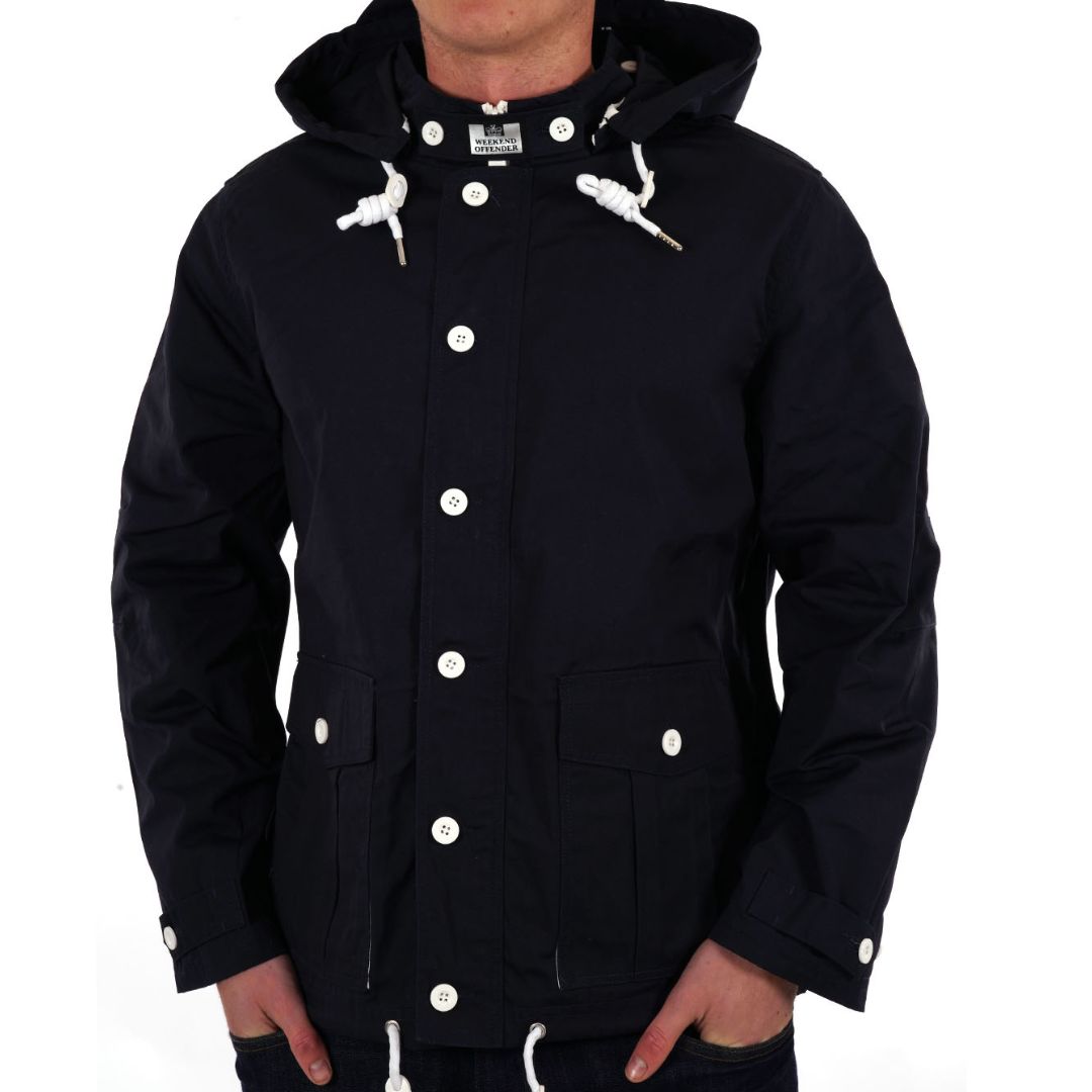 The Iconic Naz Jacket. Available in Apple and Navy #weekendoffender