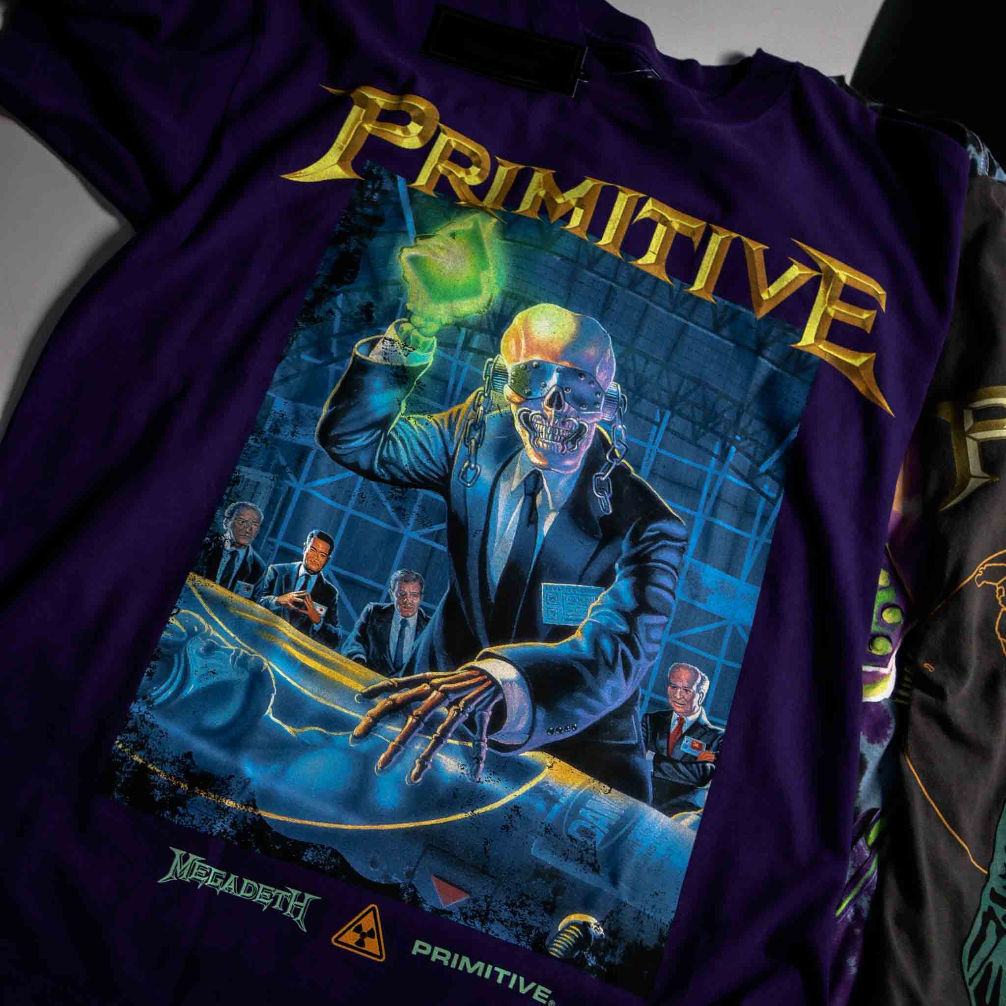 Bang your head! Primitive x 80s metal legends Megadeth limited
