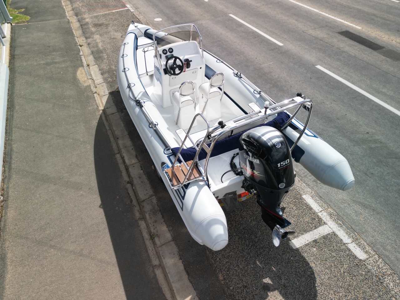 Preowned 2017 Falcon 700 MKII boat +... - Falcon Inflatables