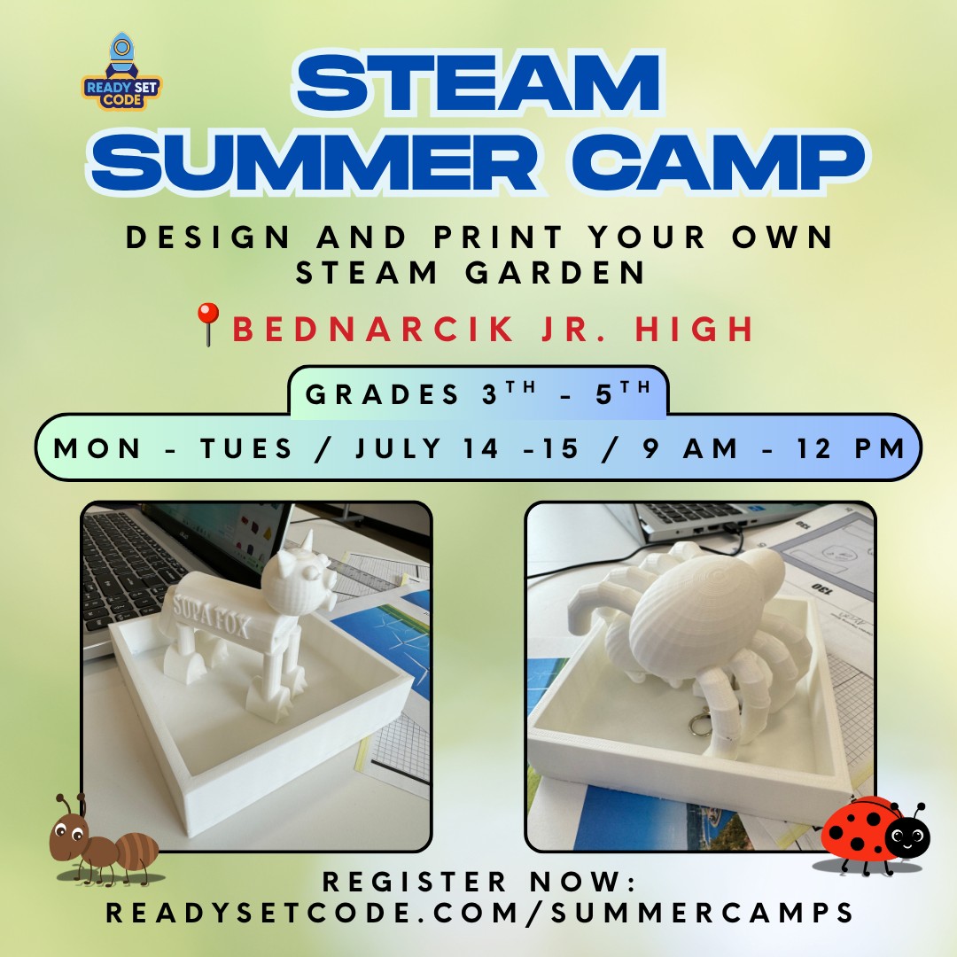 Ready Set Code - 🌱 Plant the seeds of innovation with 3D... | Facebook