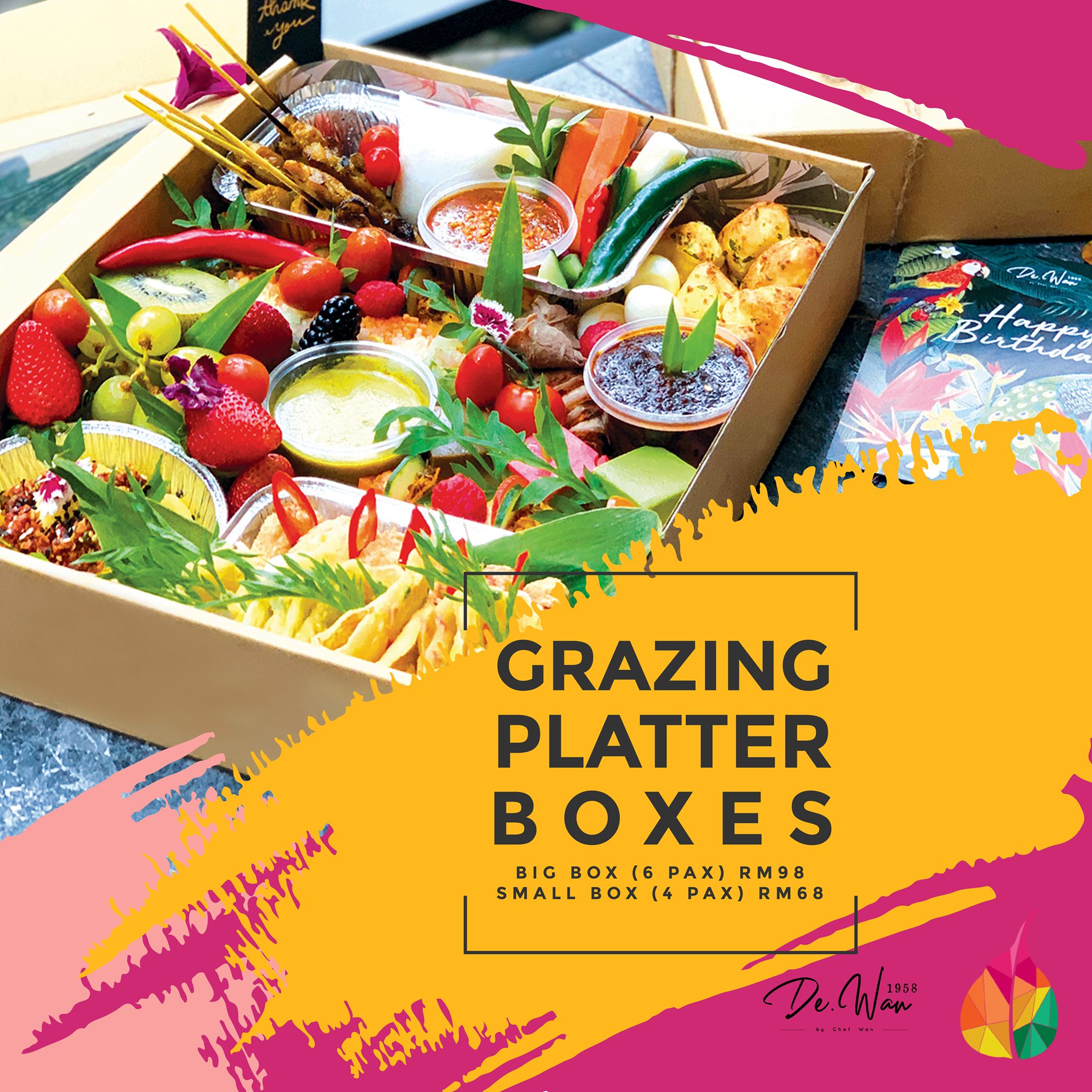 The LINC KL - Introducing De.Wan Grazing Platter Boxes by...
