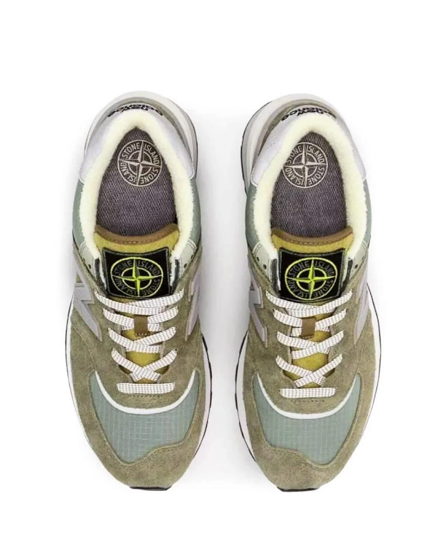 STONE ISLAND | NEW BALANCE 574 GHOST Available now at the link in