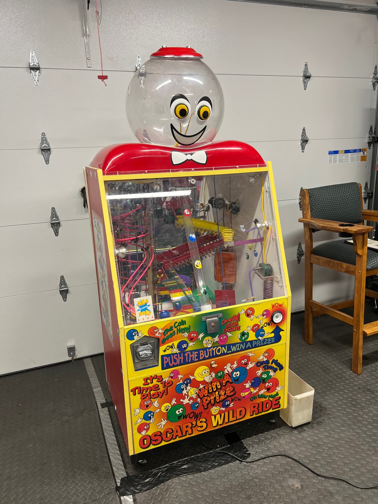oscars wild ride gumball machine - Slot Machines - Merion Station