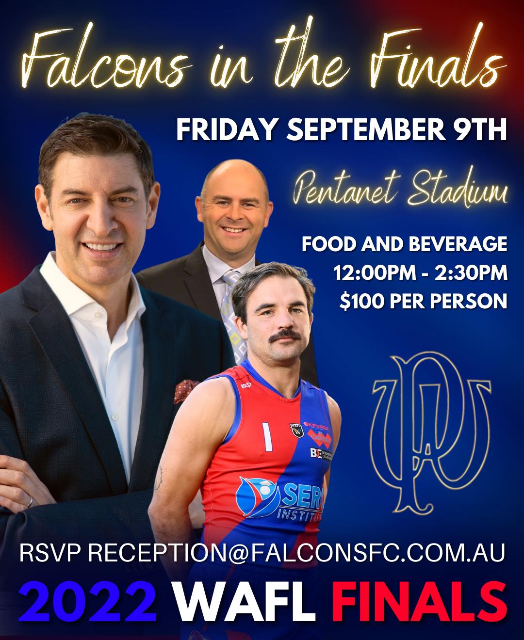 West Perth Football Club - 🔴🔵 Join us on Friday 9 September 2022 for a ...