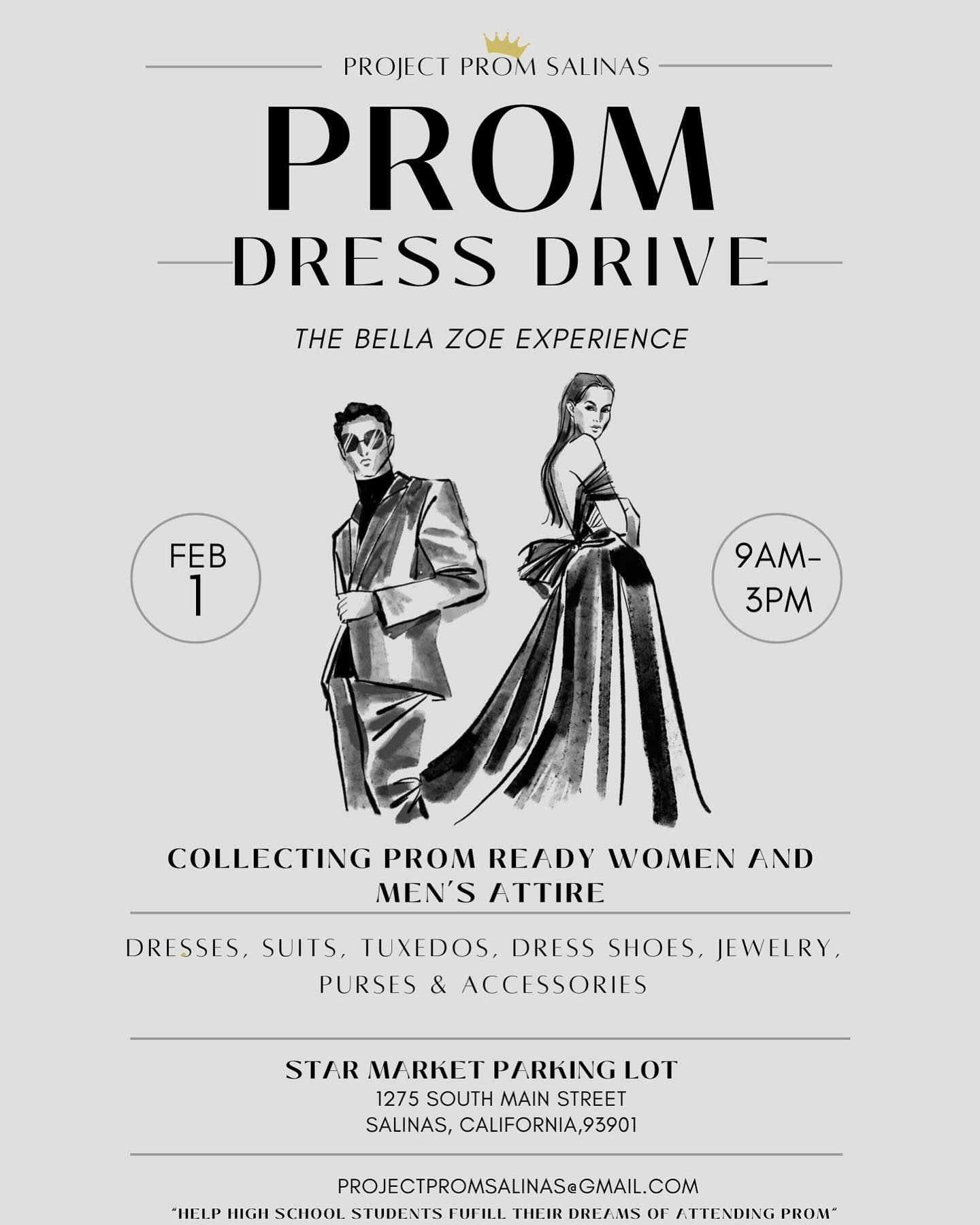 Project - Last year’s Prom Dress Drive was a *huge* hit, and we’re so ...