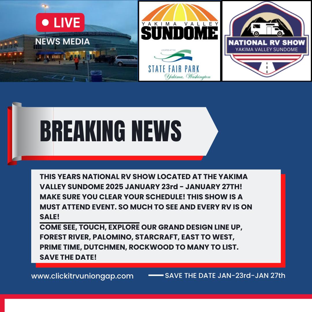 Clickit - ATTENTION IT'S THAT TIME AGAIN! THE NATIONAL RV SHOW LOCATED ...