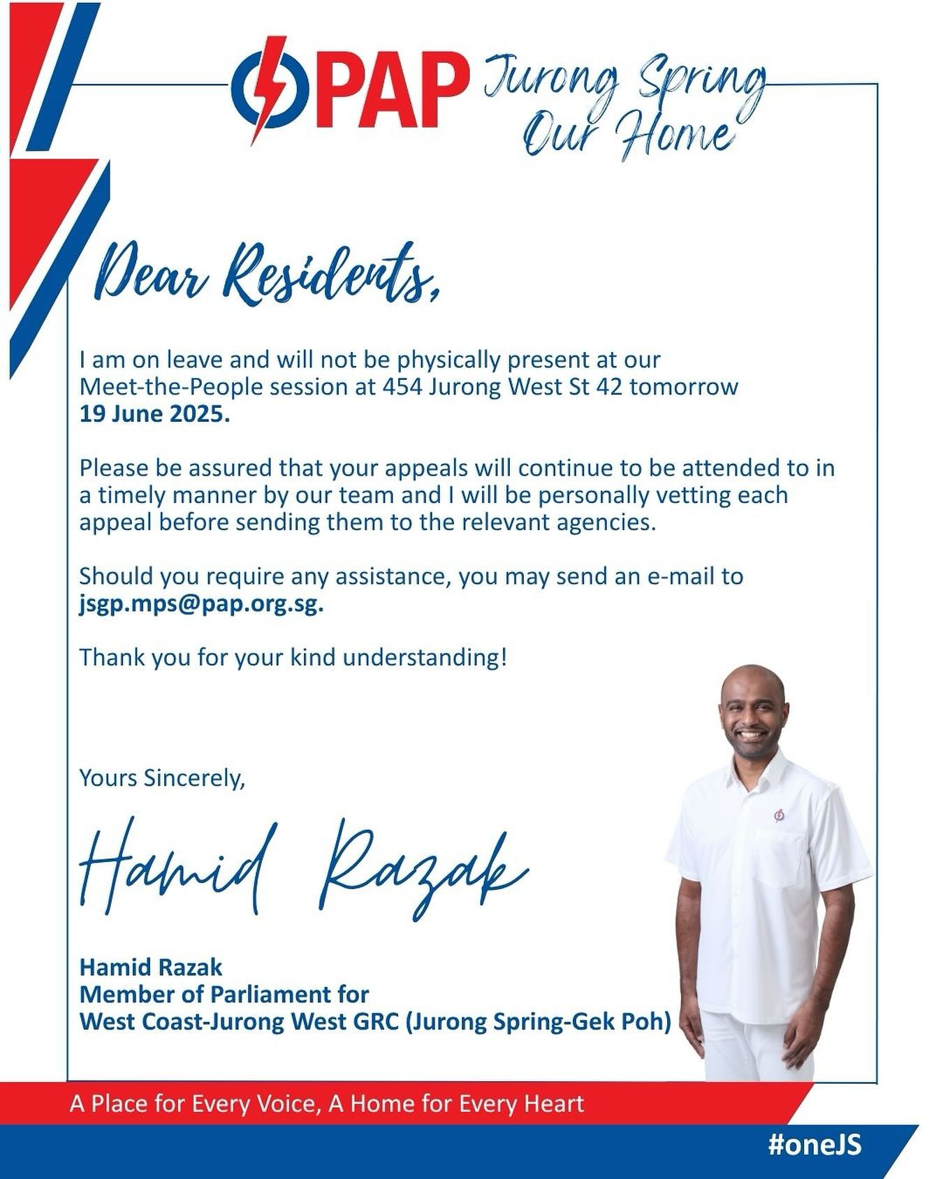 Hello everyone! I am on leave... - Hamid Razak 贺明医生 ஹமீது | Facebook