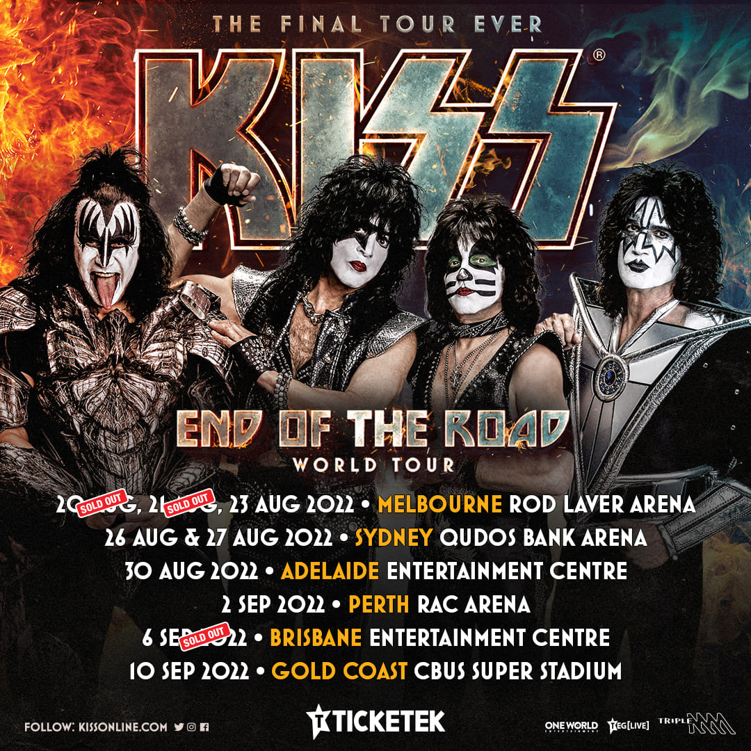 STAGE OF 'PERTH SANTA DEVIL'S KISS CONCERT