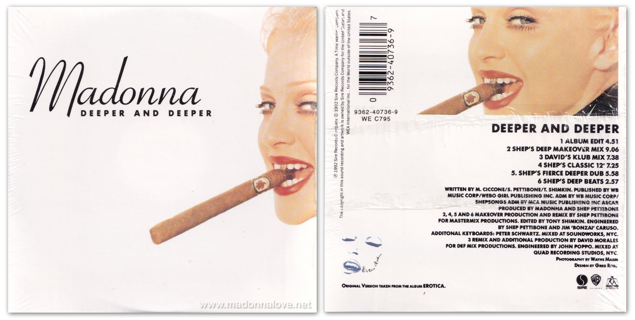 Madonna - Deeper and Deeper (Shep's Classic 12”) #madonna