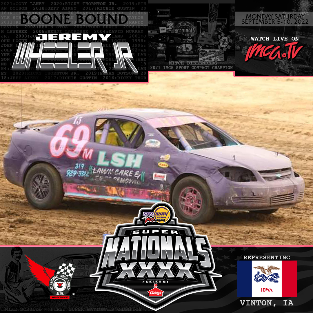 IMCA Racing - 🏆 BOONE BOUND 🏆 🏁 Jeremy Wheeler Jr. 🇺🇸... | Facebook