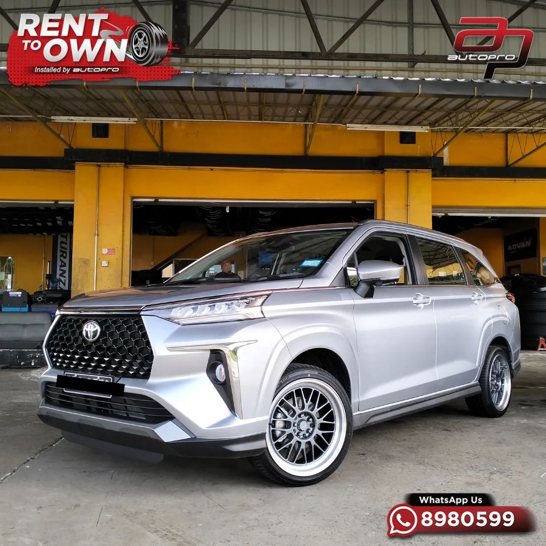 Toyota Veloz fitted with new 17... - Autopro Tyres Company