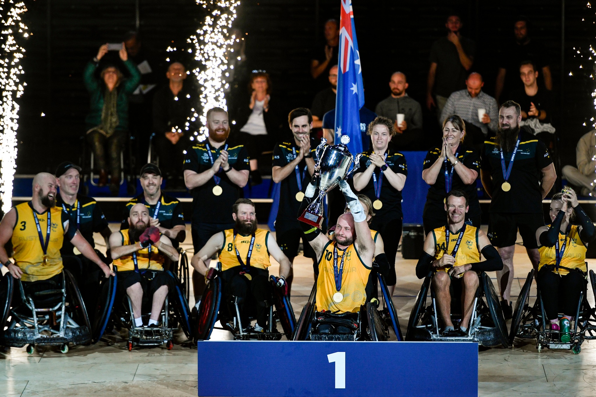 Wheelchair - WHEELCHAIR RUGBY AUSTRALIA 🤝 AUSTRALIAN STEELERS After an ...