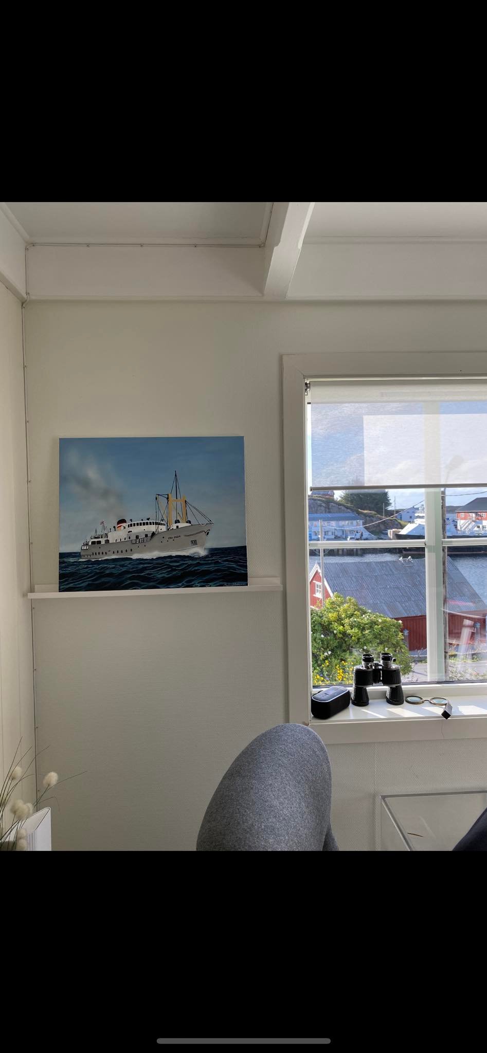 I et fantastisk sjøhus på... - Art by Maiken Birgitte Rabben