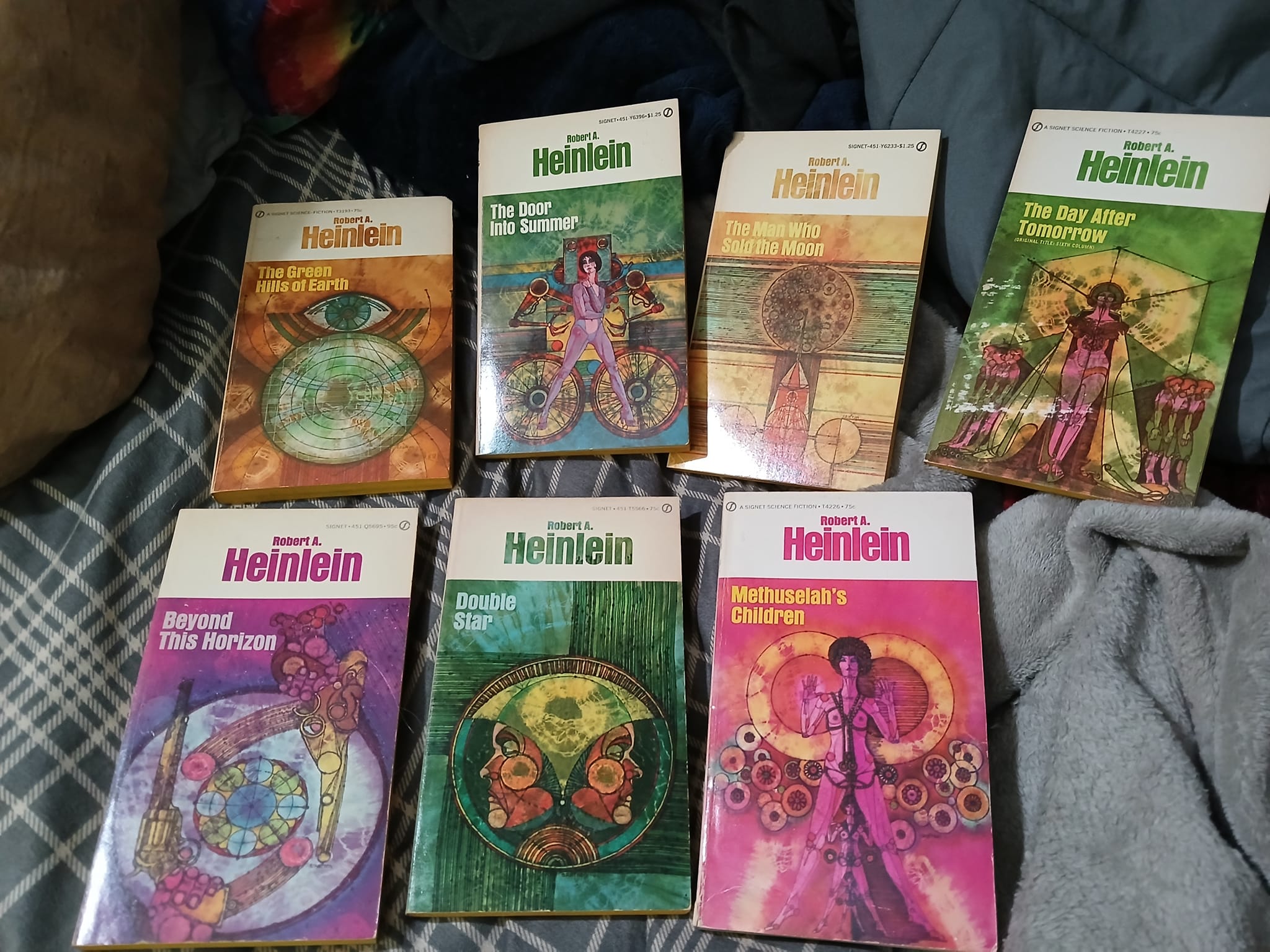 Collecting Robert A. Heinlein books