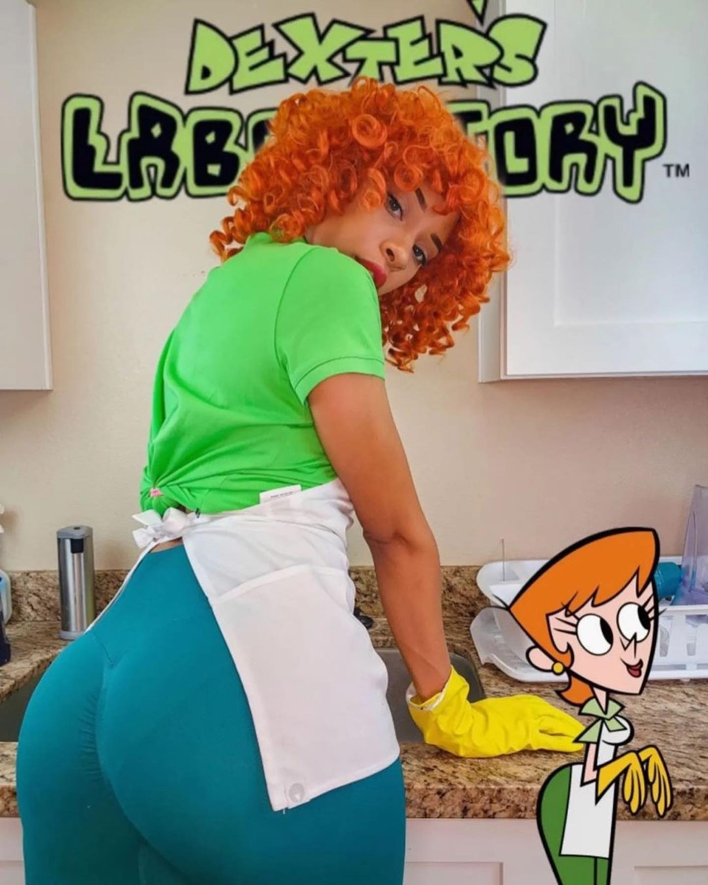 PUNK BLACK Dexter’s Mom cosplay is on point from...
