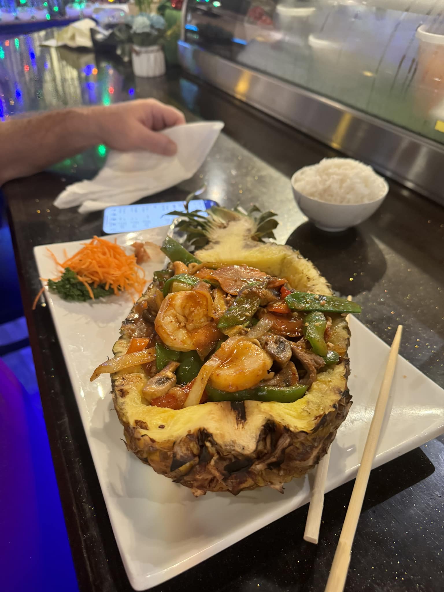 Central Orlando, FL restaurants serving real wasabi?