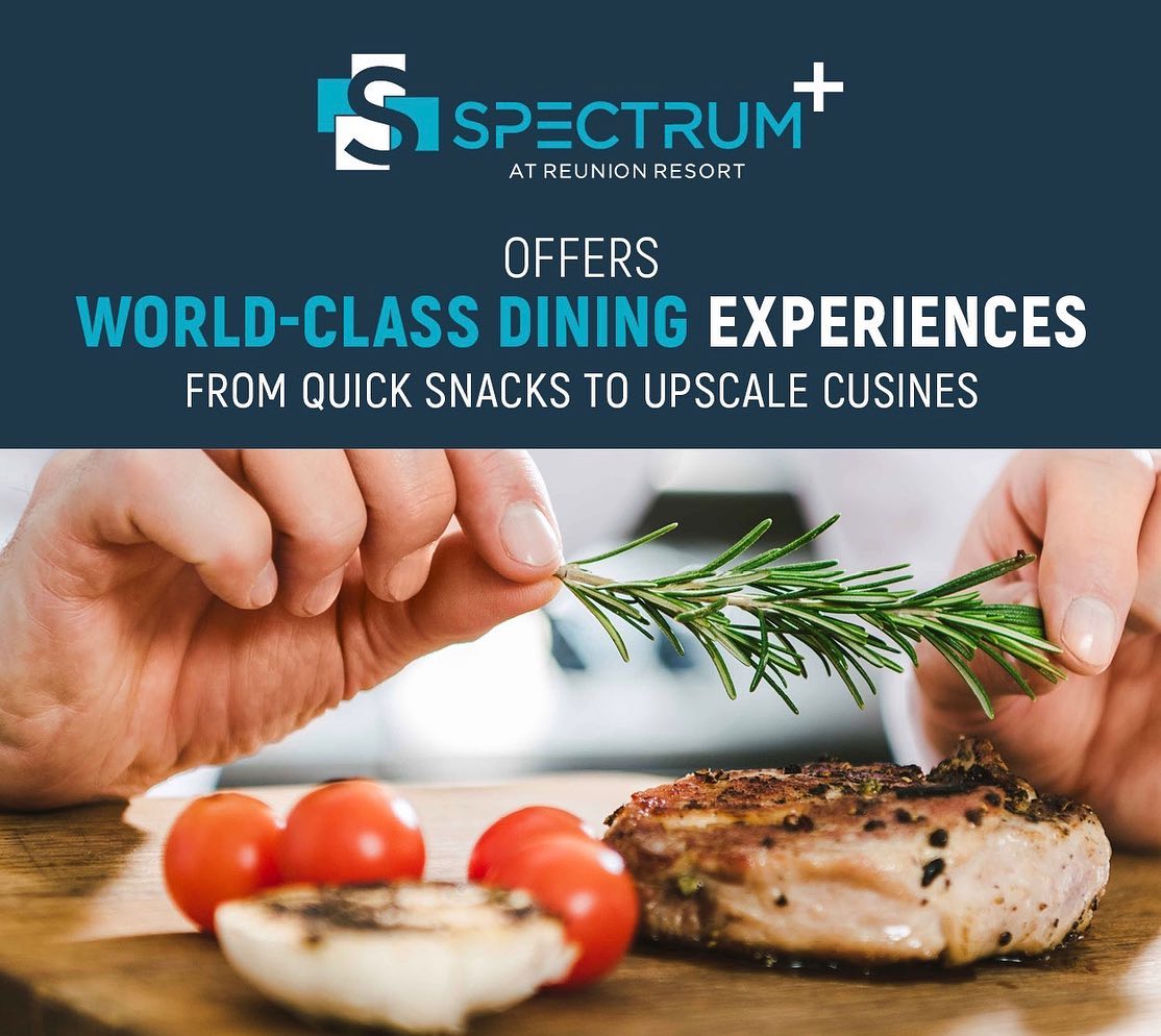 Spectrum+ - We’re offering world-class dining experiences!... | Facebook
