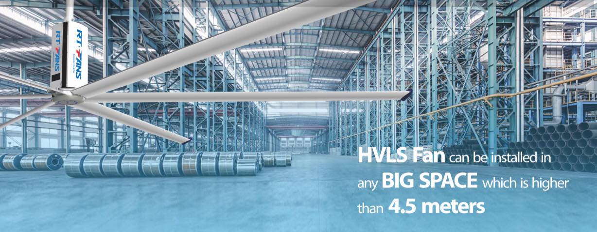 RT FANS - HVLS Fan