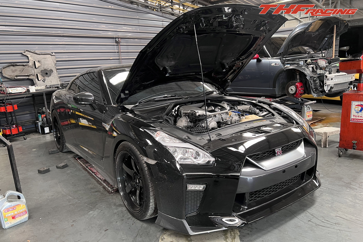 TKF Racing - Nissan GT-R R35 สีดำเติมของต่อ😎👍🏻 เรือนไมล์...