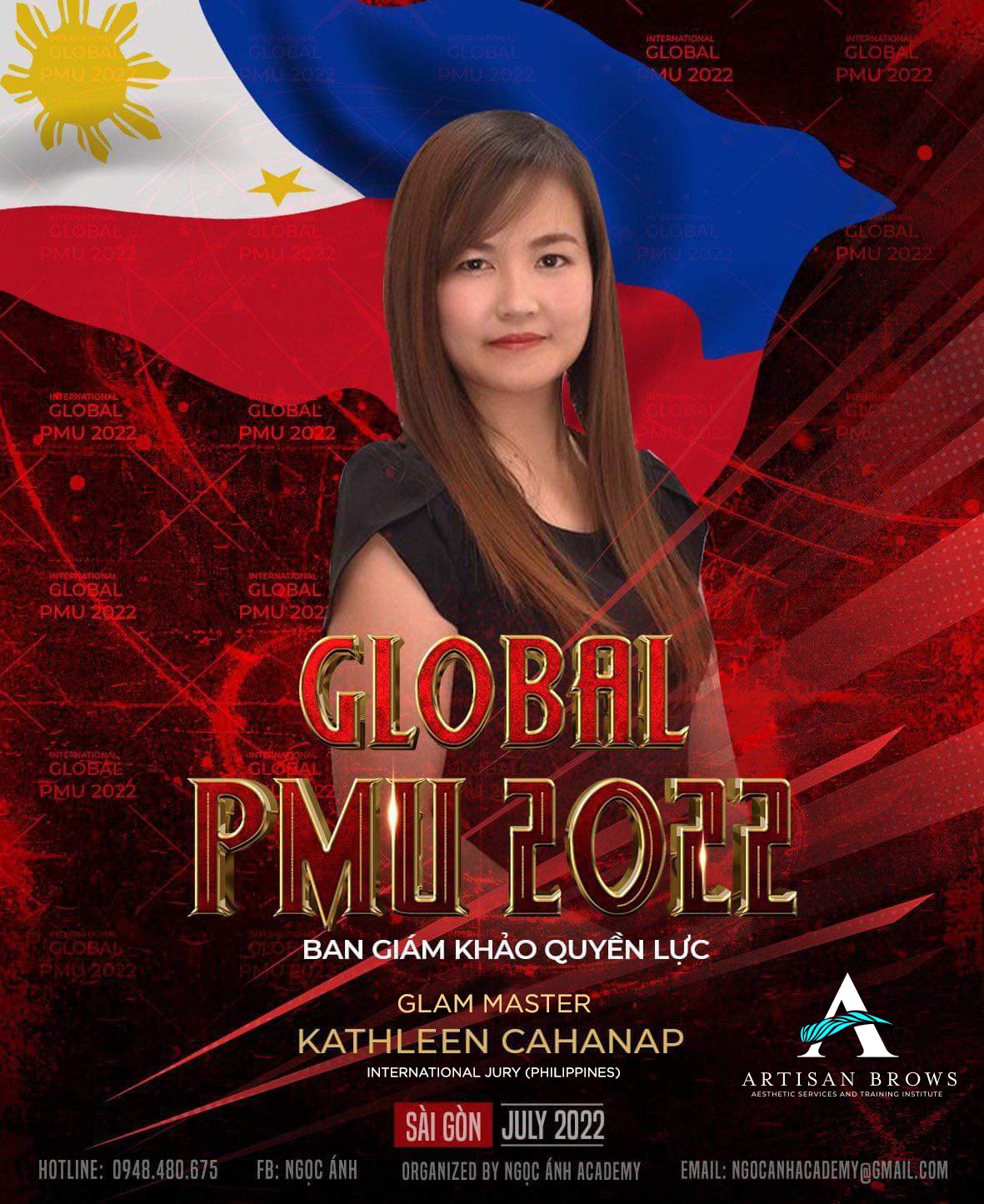 Congratulations to our very own Glam Master Kathleen Cahanap for ...