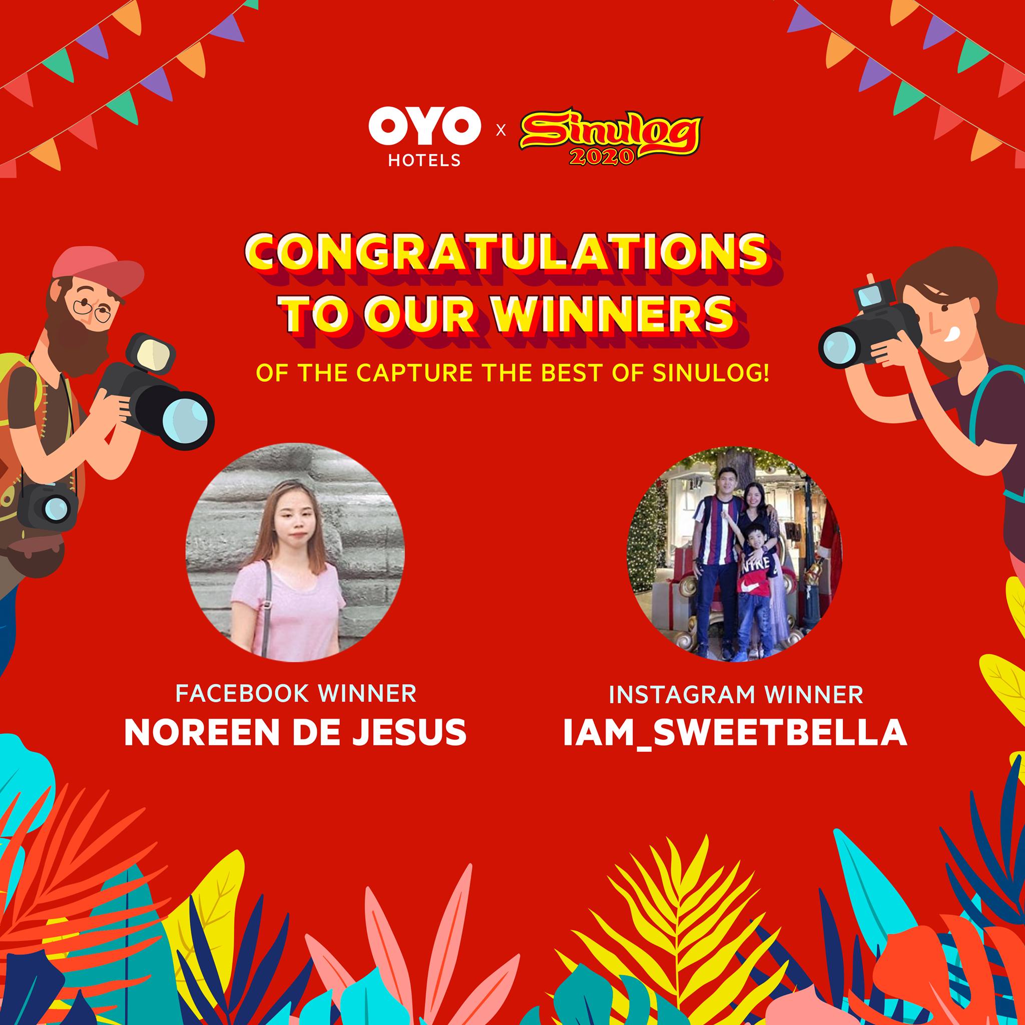 OYO - Congratulations to our winners of the Capture the... | Facebook