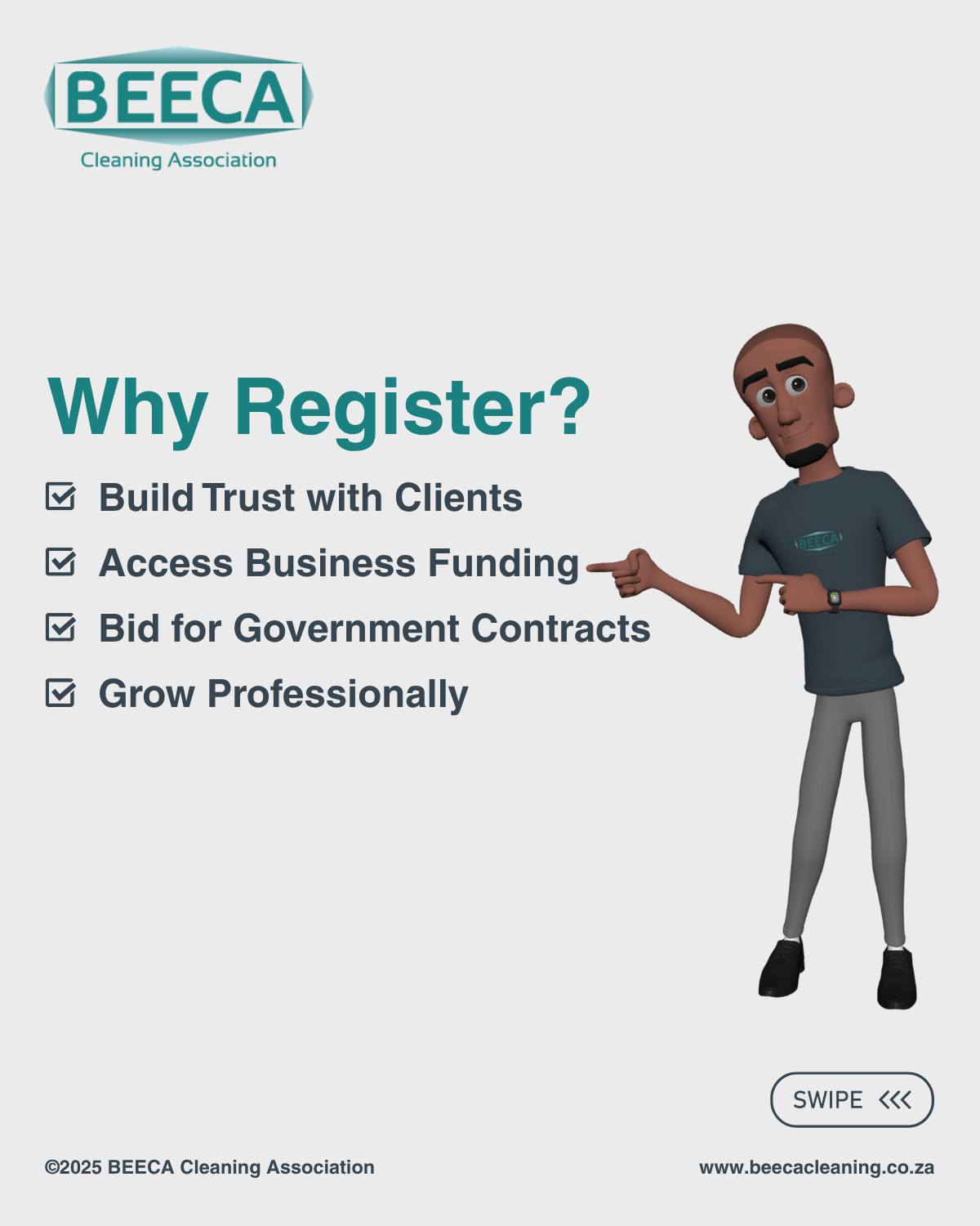 BEECA Cleaning Association | Johannesburg