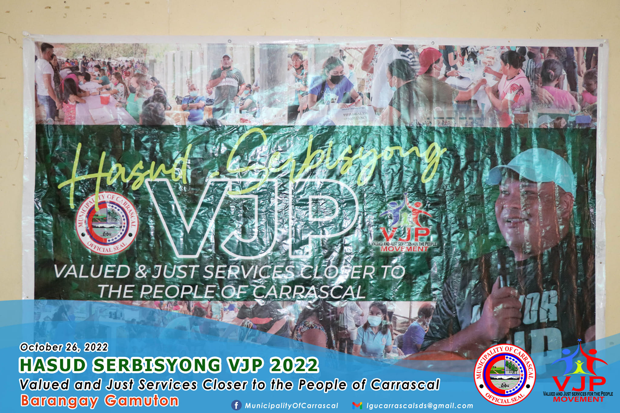 HASUD SERBISYONG VJP @... - Municipality of Carrascal