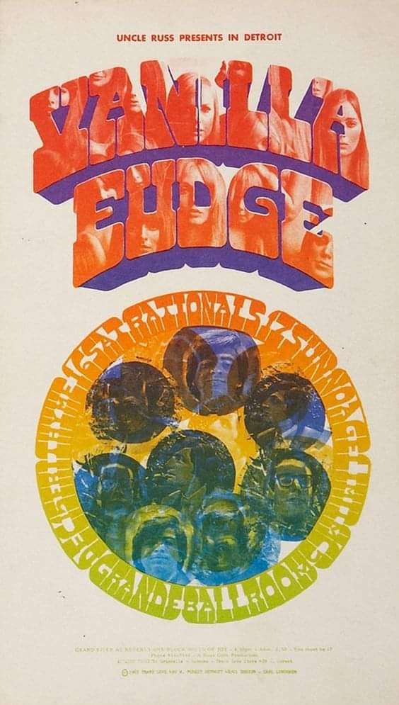 Vanilla Fudge,Thyme,Rationals,MC5.December 15-17,1967.Carl