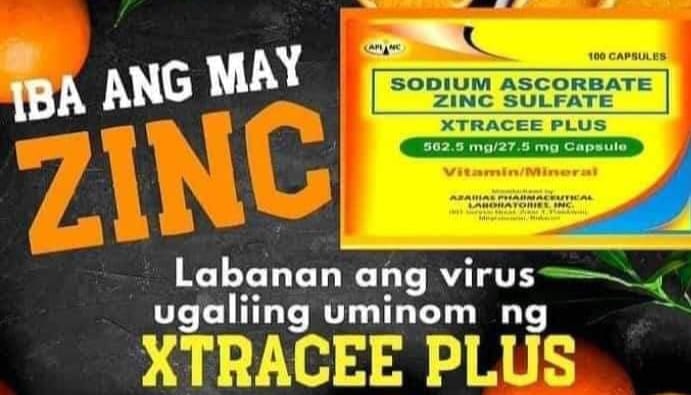Xtracee PLUS with ZINC - Cebu