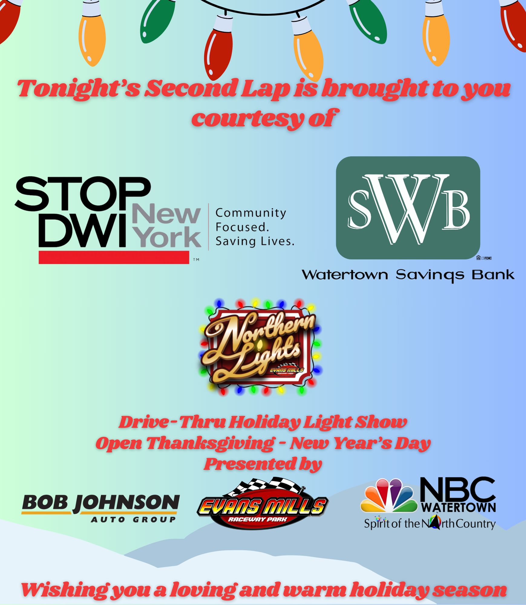 Northern Lights at Evans Mills Raceway Park | Evans Mills NY