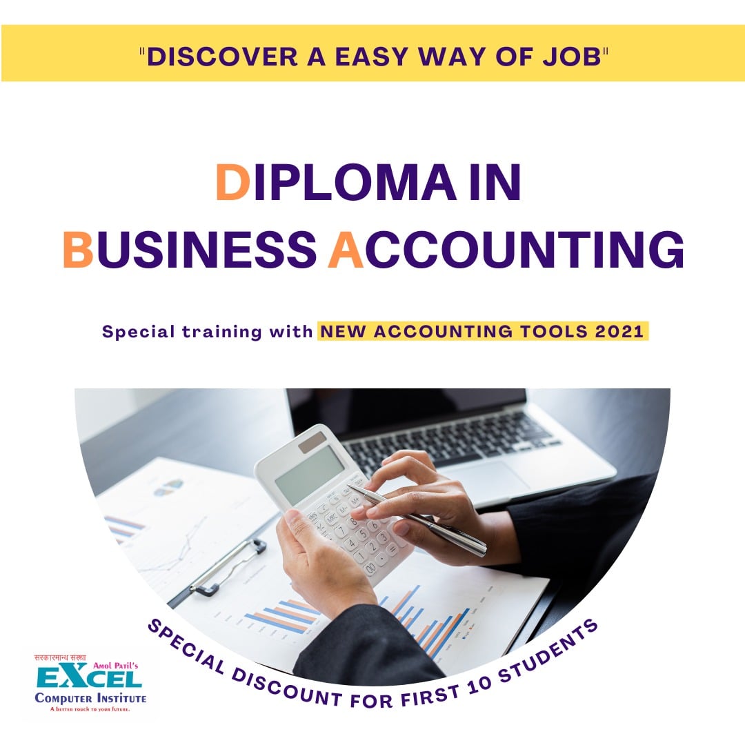 Excel - Newly launched 4 months Diploma in Business Accounting ...
