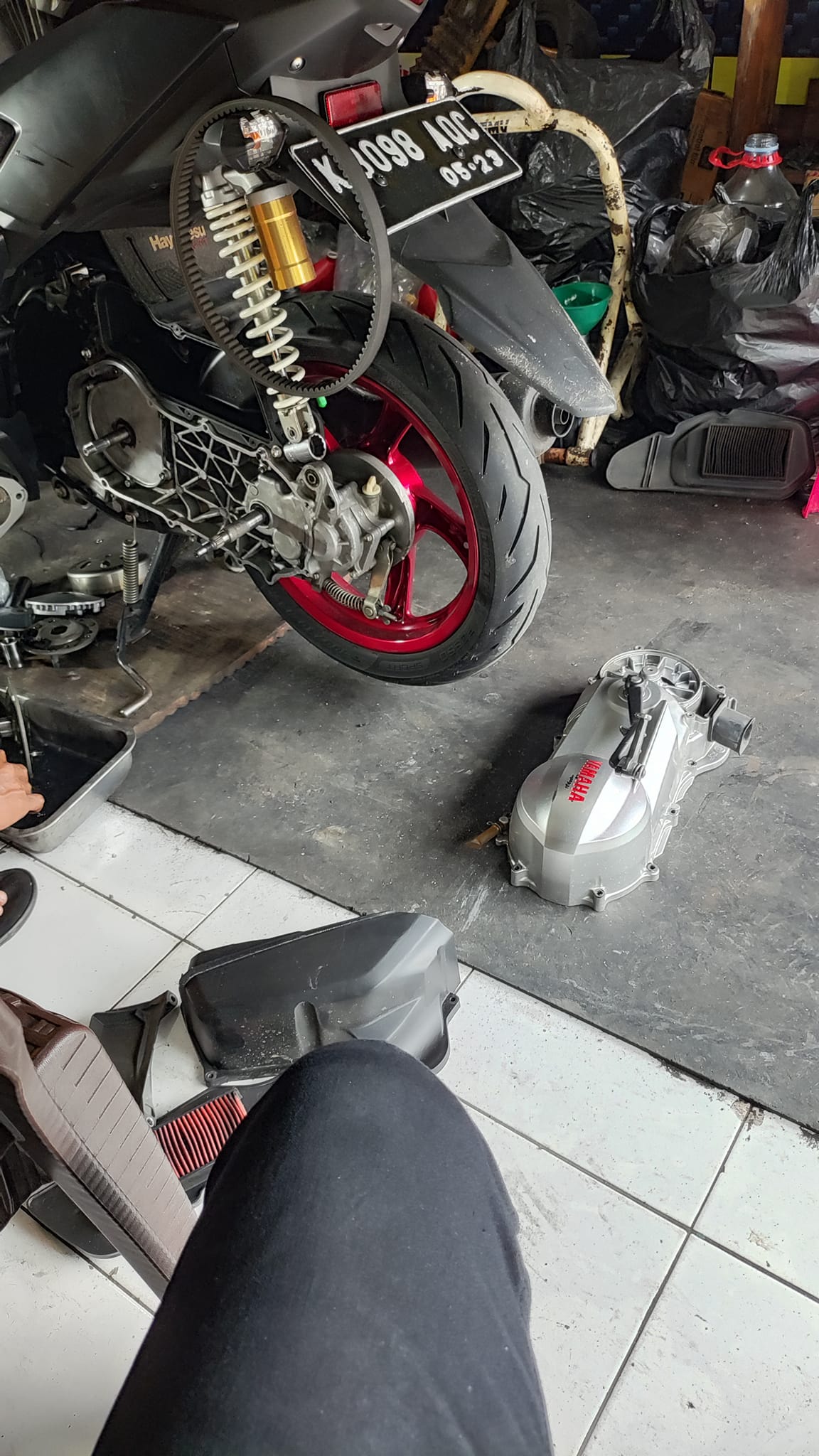 Yamaha X-Ride & XRide 125 Indonesia | Service cvt setelah hampir 5 ...
