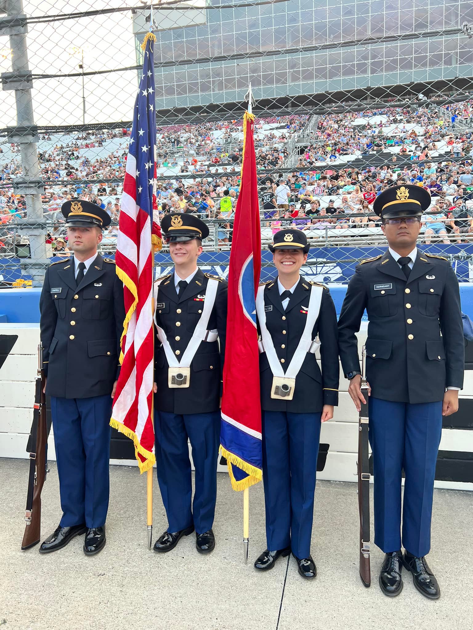 MTSU ROTC - Yesterday our color guard had the honor of...
