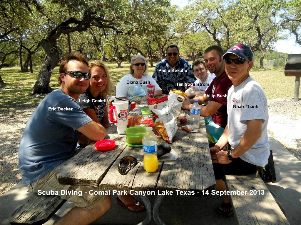 Dive - DIVING THE UNDERWATER CAVERNS at Comal Park, Canyon Lake, Texas ...