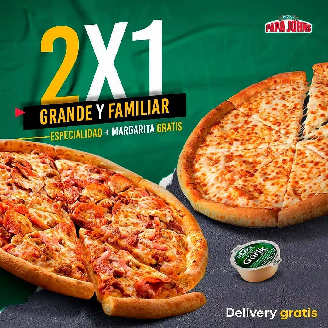 Papa Johns Valencia - PAPALOVERS, te traemos está SUPER PROMOCIÓN que ...