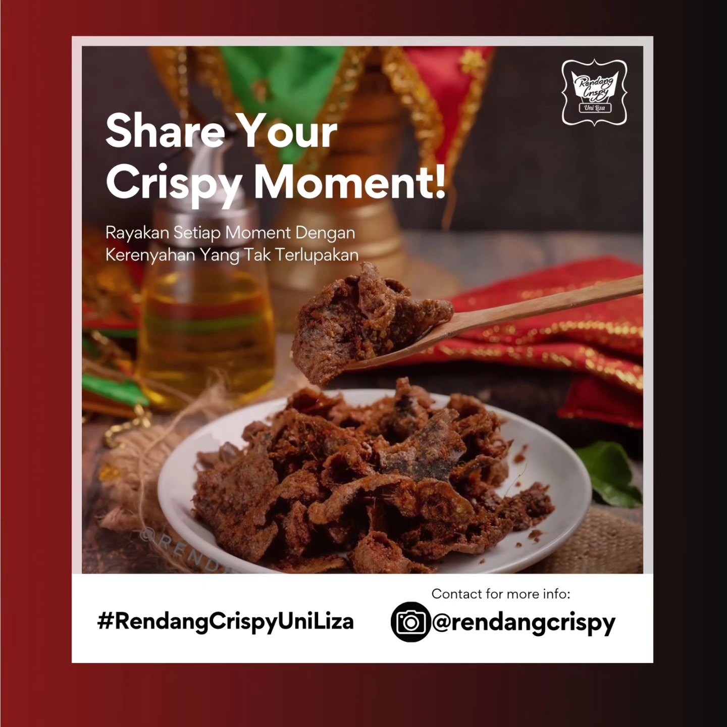 Rendang Crispy UNI LIZA | Jakarta
