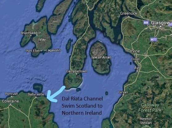 Dál Riata Channel swim