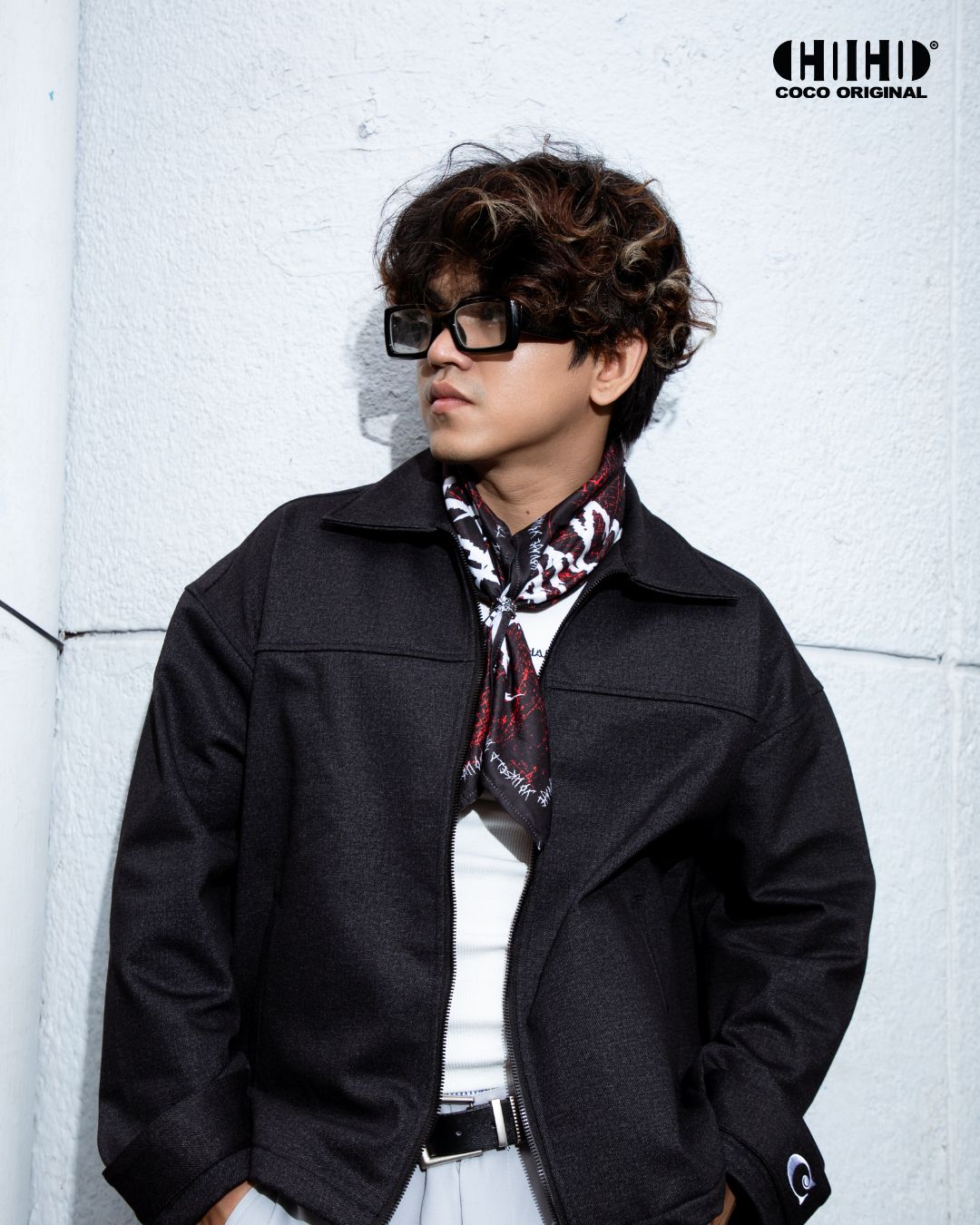 CoCo - Male model is wearing COCO ORIGINAL FULL ZIP JACKET - L size ...