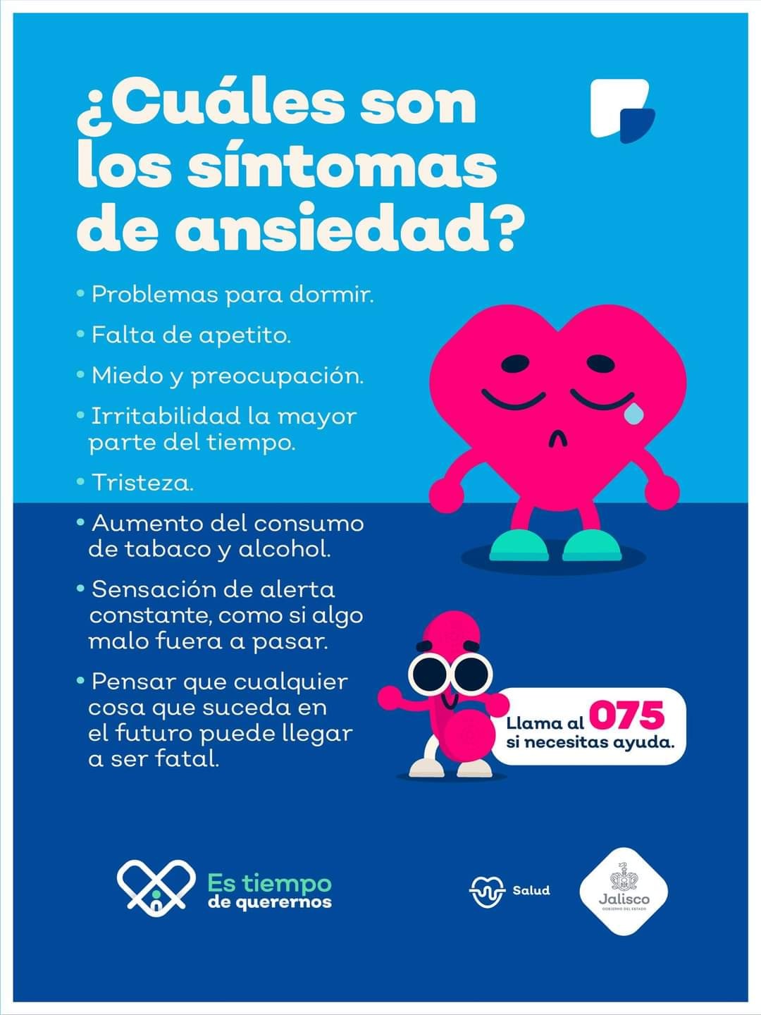 El 075 es la línea de... - Secretaría de Salud Jalisco | Facebook