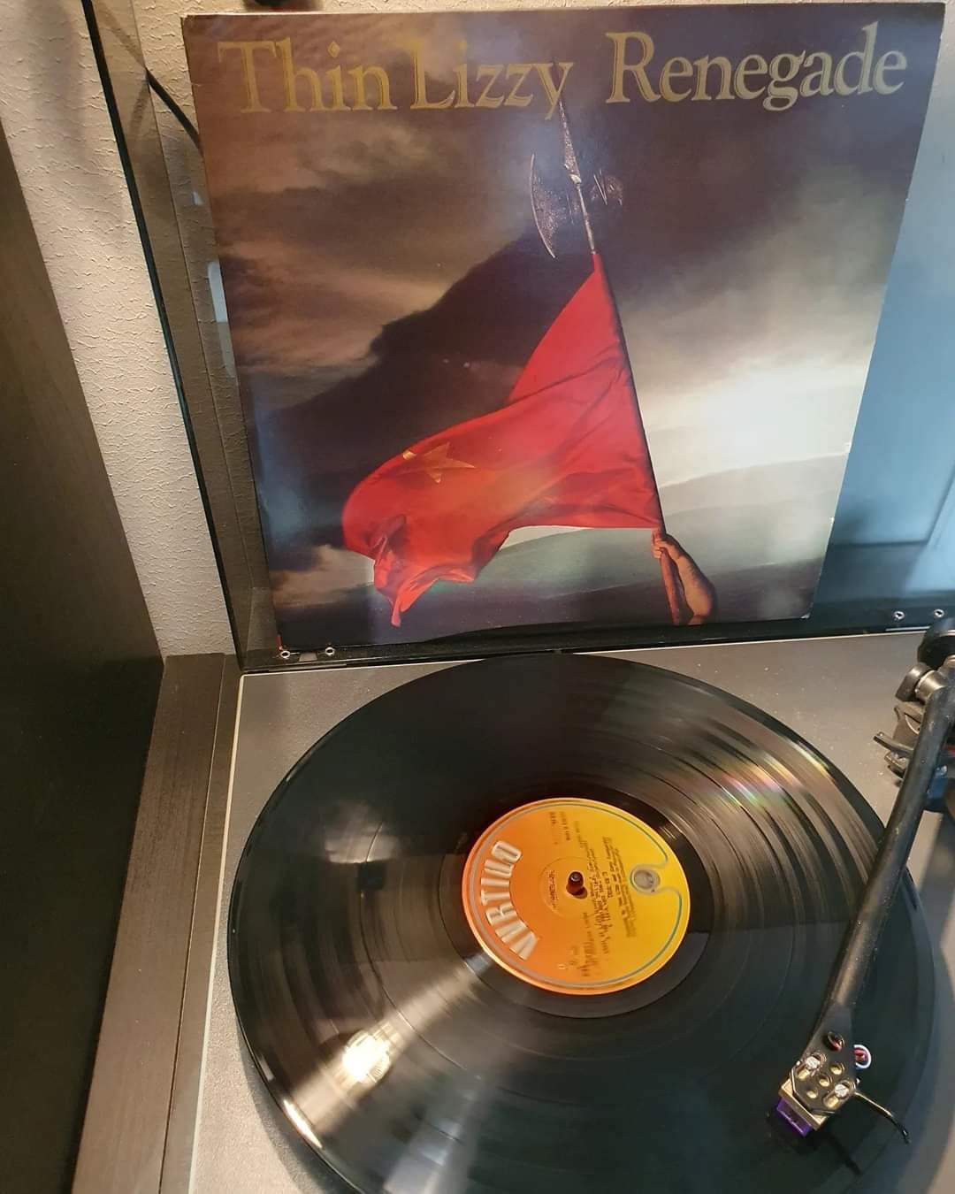 Released on this day in 1981, Thin Lizzy - Renegade. Very