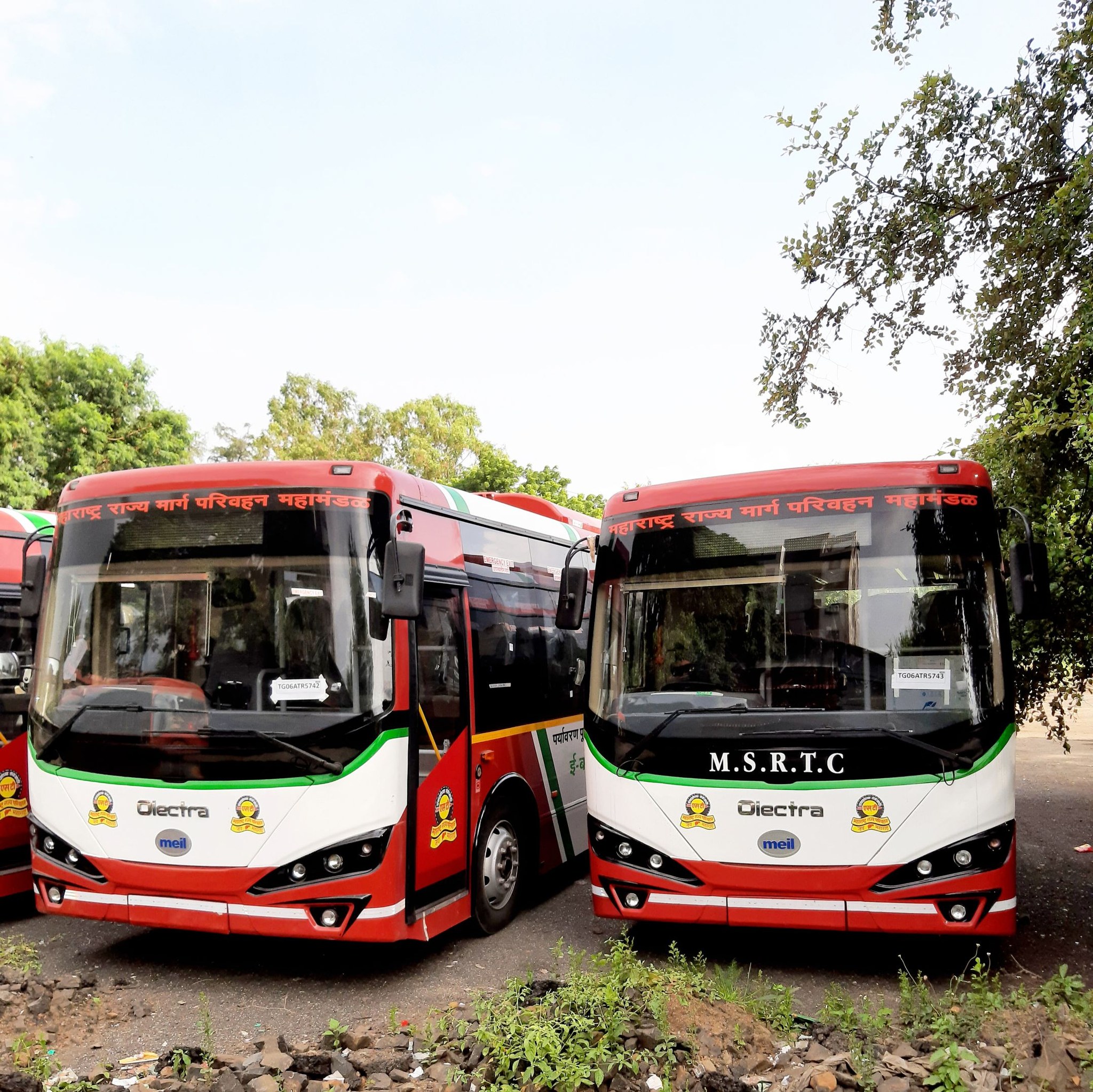 🔴ELECTRIC 9 MTR OLECTRA MSRTC🔴... - Transports Wheels