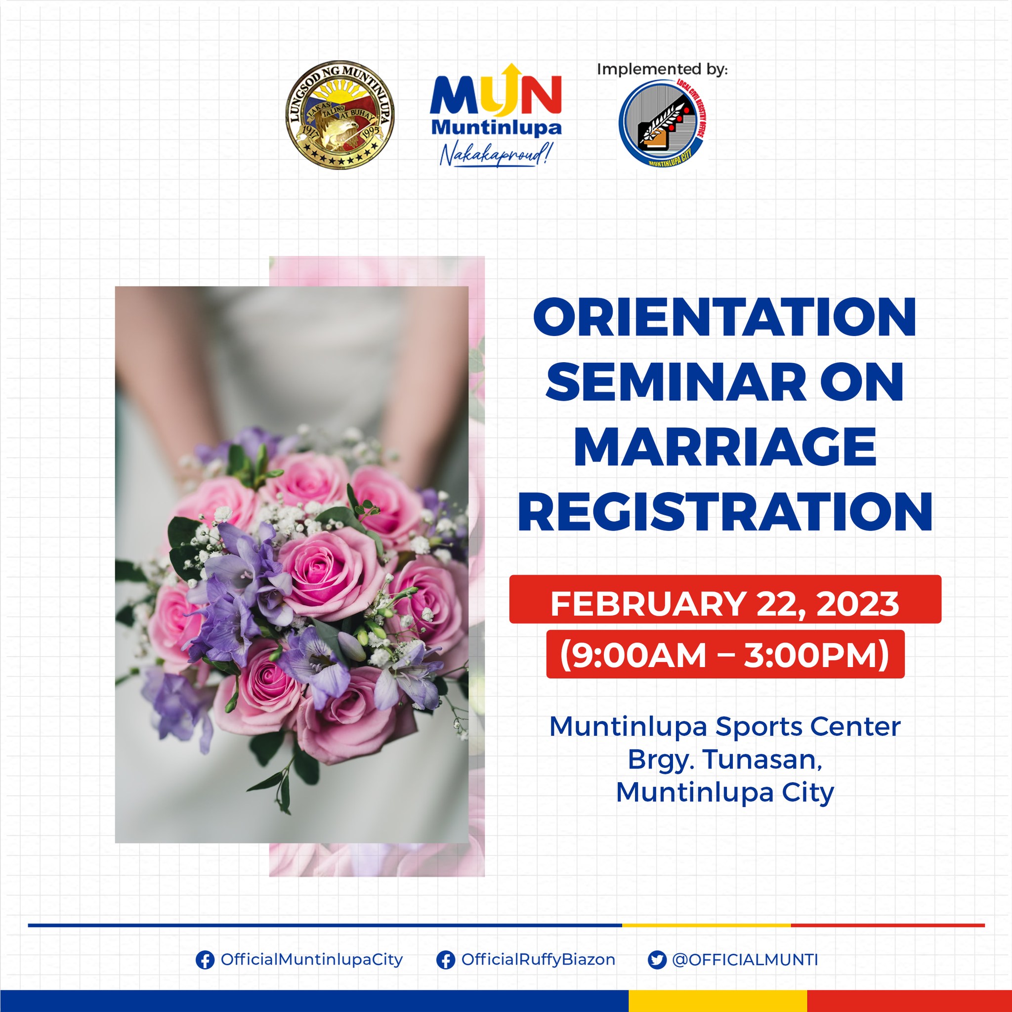City - 📌 Orientation Seminar on Marriage Registration 📅 Feb. 22 ...