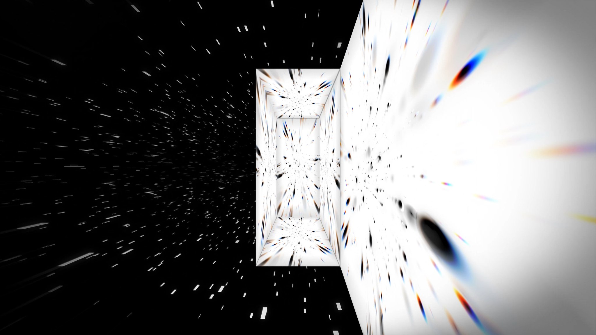 Building endless patterns using distortion effects. NodeVideo and ...