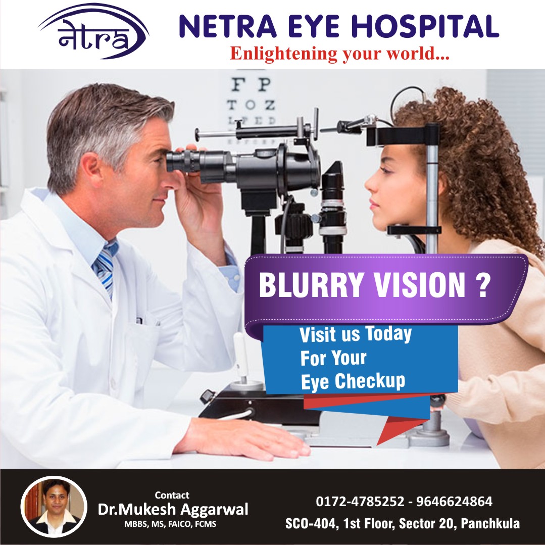 Blurry vision is the loss of... - Netra Eye Hospital | Facebook