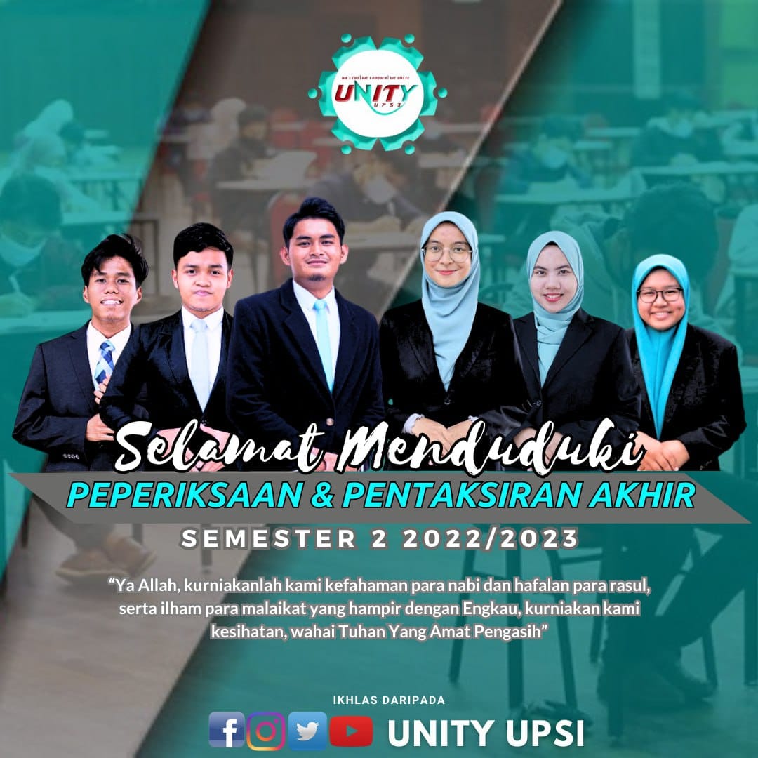 UNITY - | SELAMAT MENDUDUKI PEPERIKSAAN & PENTAKSIRAN AKHIR SEMESTER 2 ...