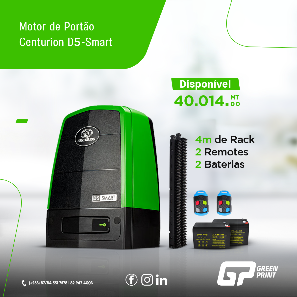 GreenPrint - Perfeito para aplicações domésticas e industriais leves, o ...