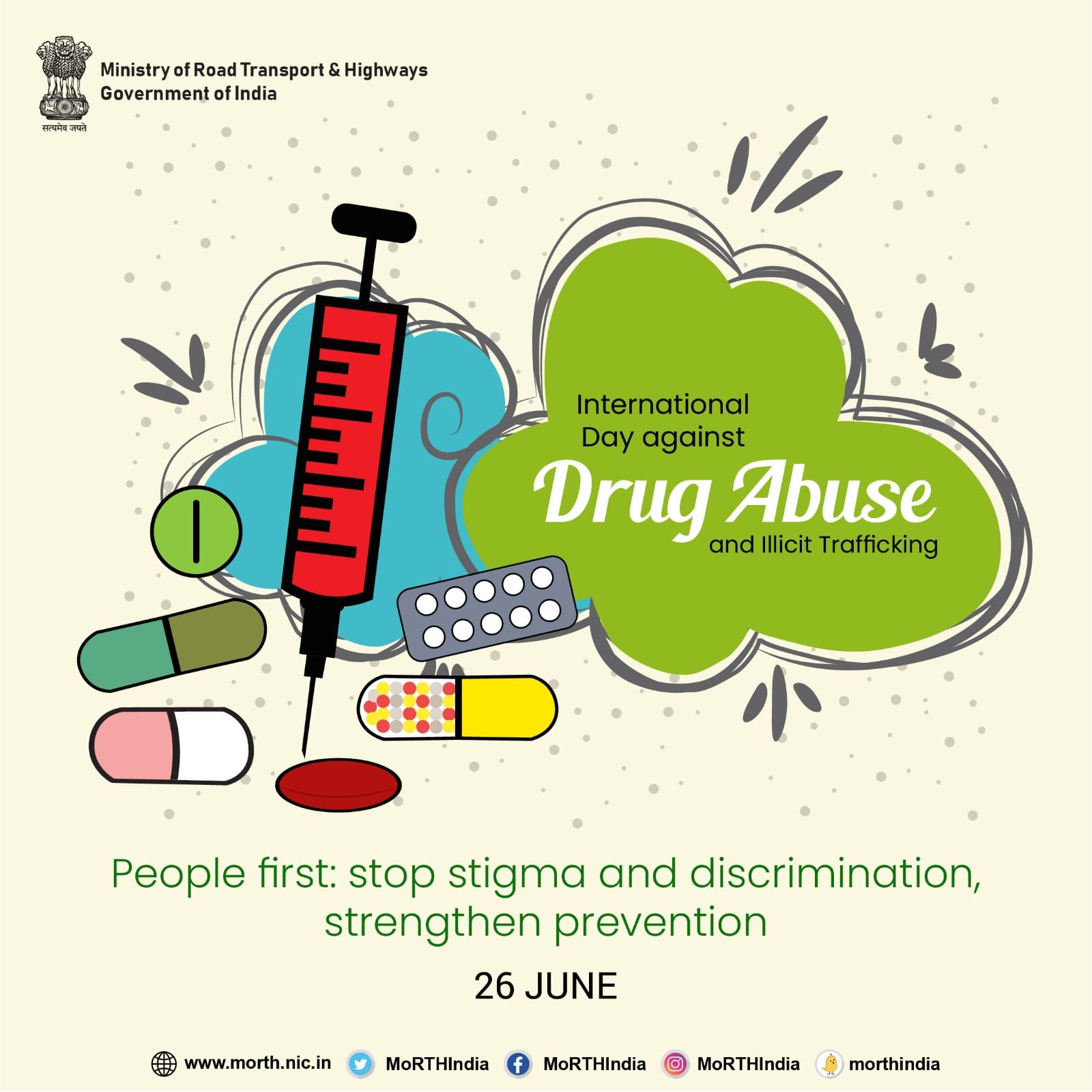 Today, on the International Day against Drug Abuse and Illicit ...